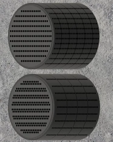 Mersen drilling graphite blocks