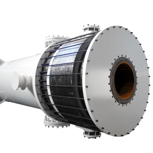 Mersen graphite shell and tube heat exchanger